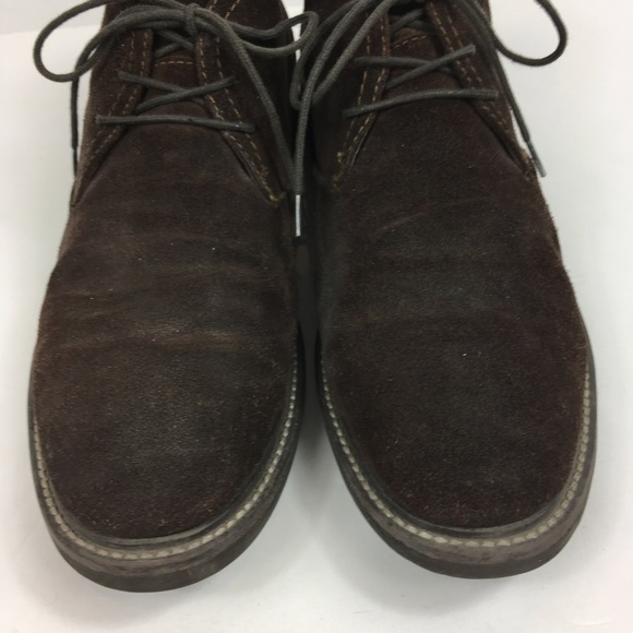 Free Press Brown Suede Leather Chukka Boots Sz 10 main image 8